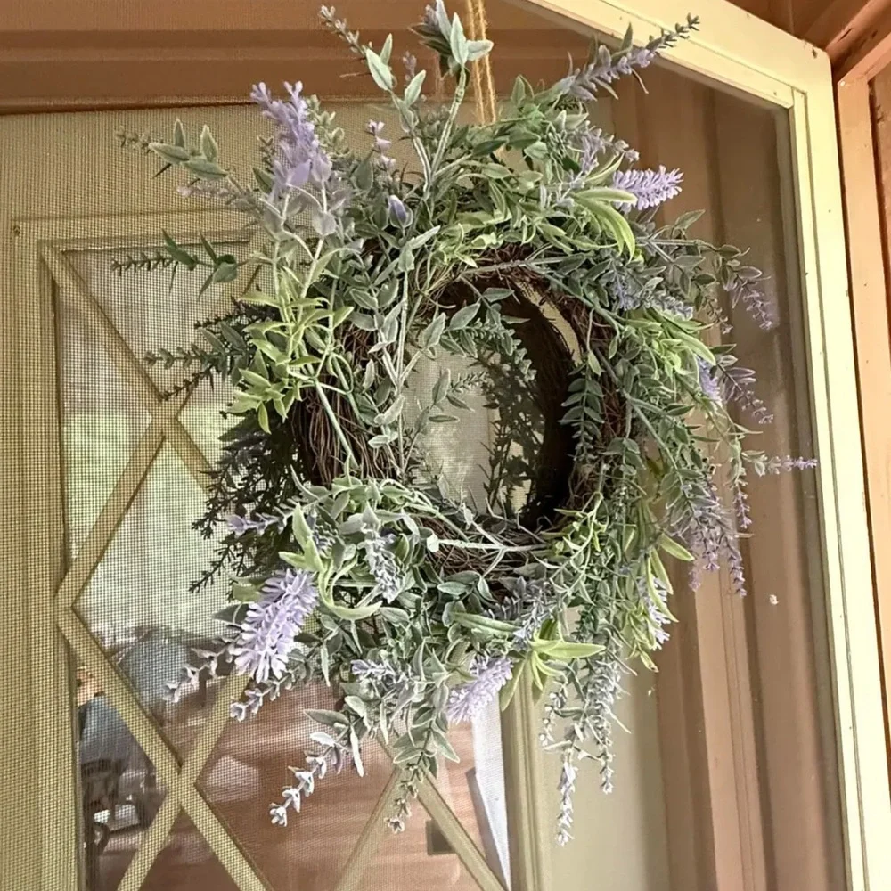 Huntington Home Lavender Mini Wreath